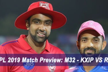 IPL 2019 Match Preview M32 - KXIP VS RR