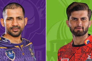 Quetta Gladiators 🆚 Lahore Qalandars