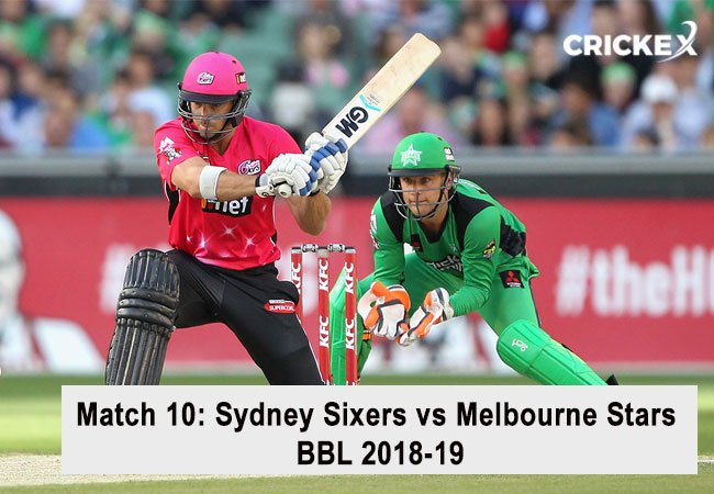 Sydney Sixers vs Melbourne Stars
