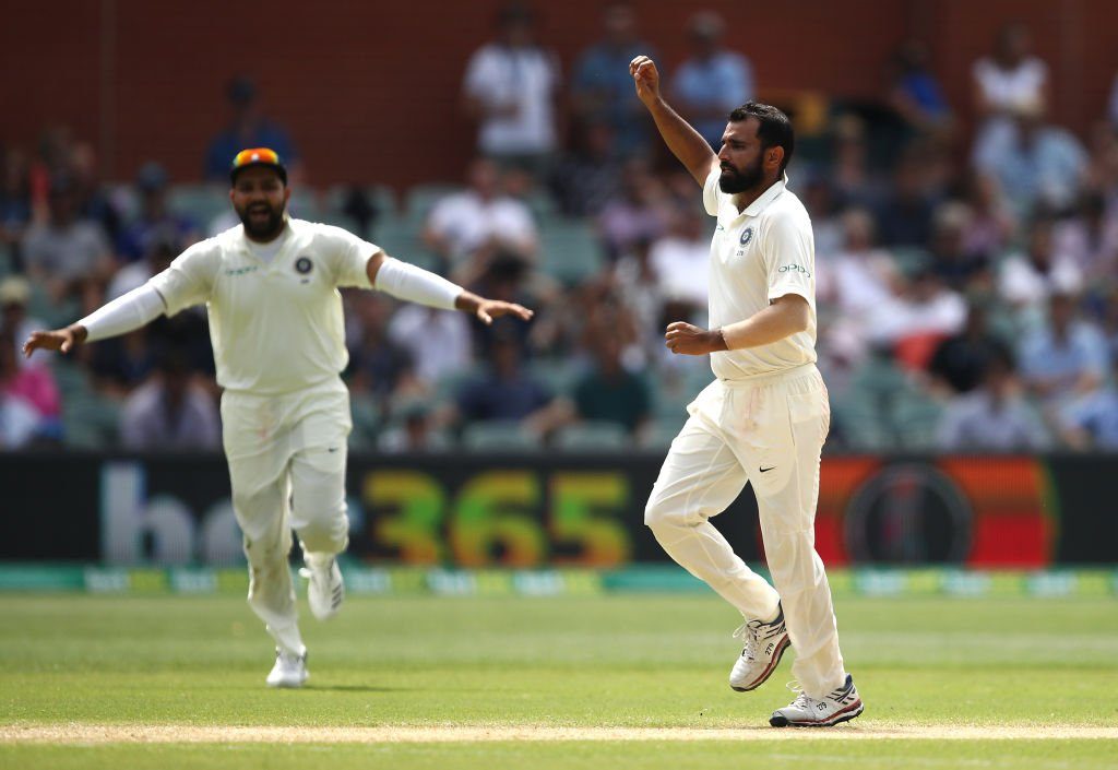 Shami picked up two wickets 