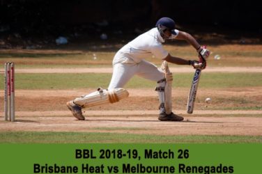Brisbane Heat vs Melbourne Renegades