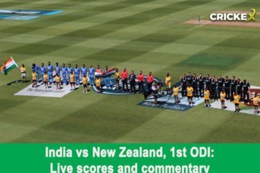 India vs New Zealand, 1st ODI: Live scores