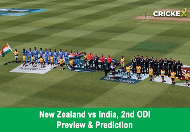New Zealand vs India, 2nd ODI