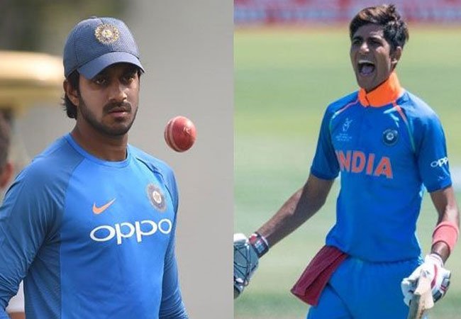 Shubman Gill and Vijay Shankar