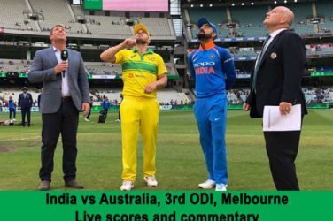India vs Australia, 3rd ODI: Live scores