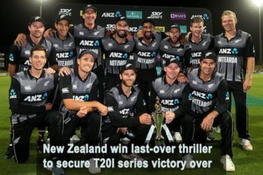 New Zealand secure T20I series victory over India