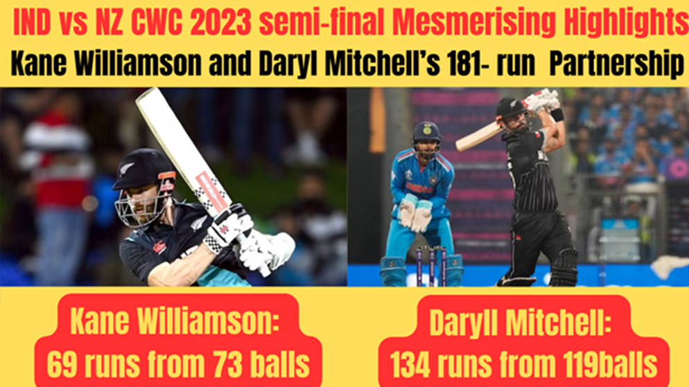 Kane Williamson and Daryl Mitchell’s 
