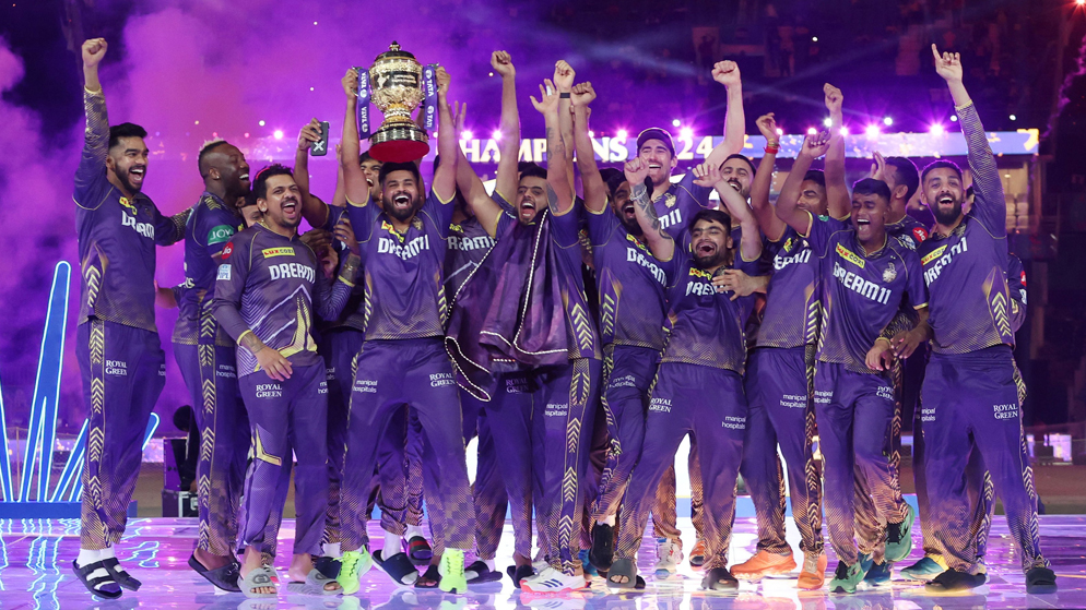 Kolkata lift IPL 2024 trophy