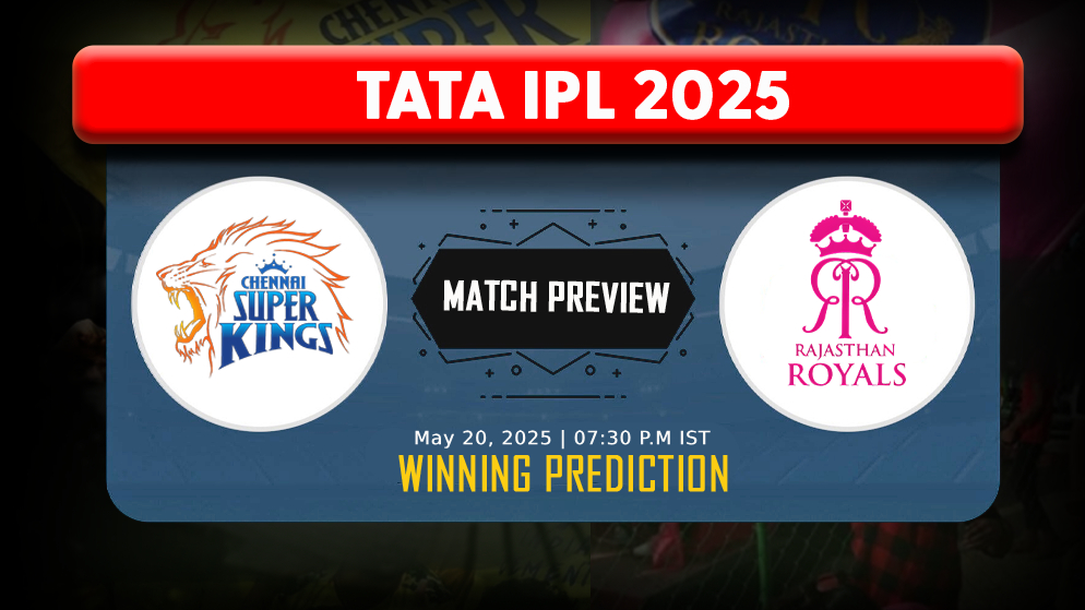 Chennai Super Kings vs Rajasthan Royals