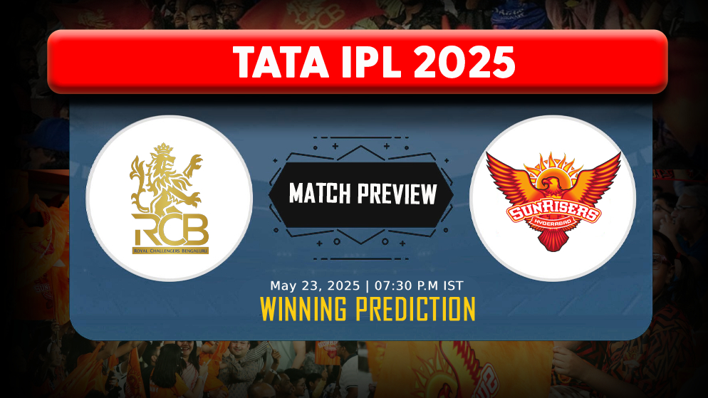 Royal Challengers Bengaluru vs Sunrisers Hyderabad